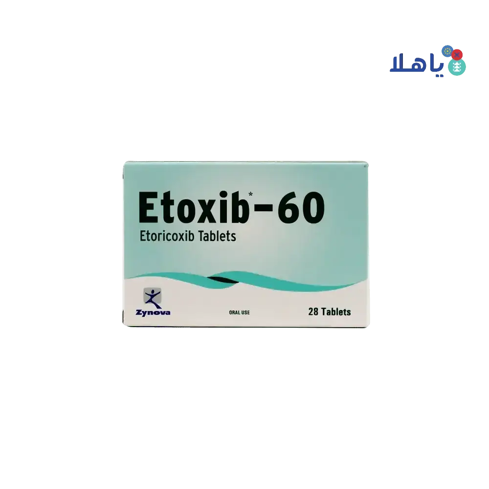 ZYNOVA - Etoxib - 60mg 28 Tablets - Pharmazone - 