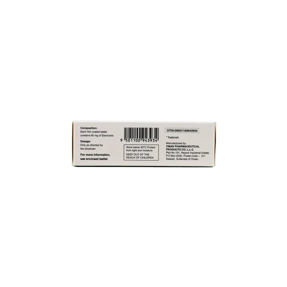 Etoxib-60mg 28 Tablets