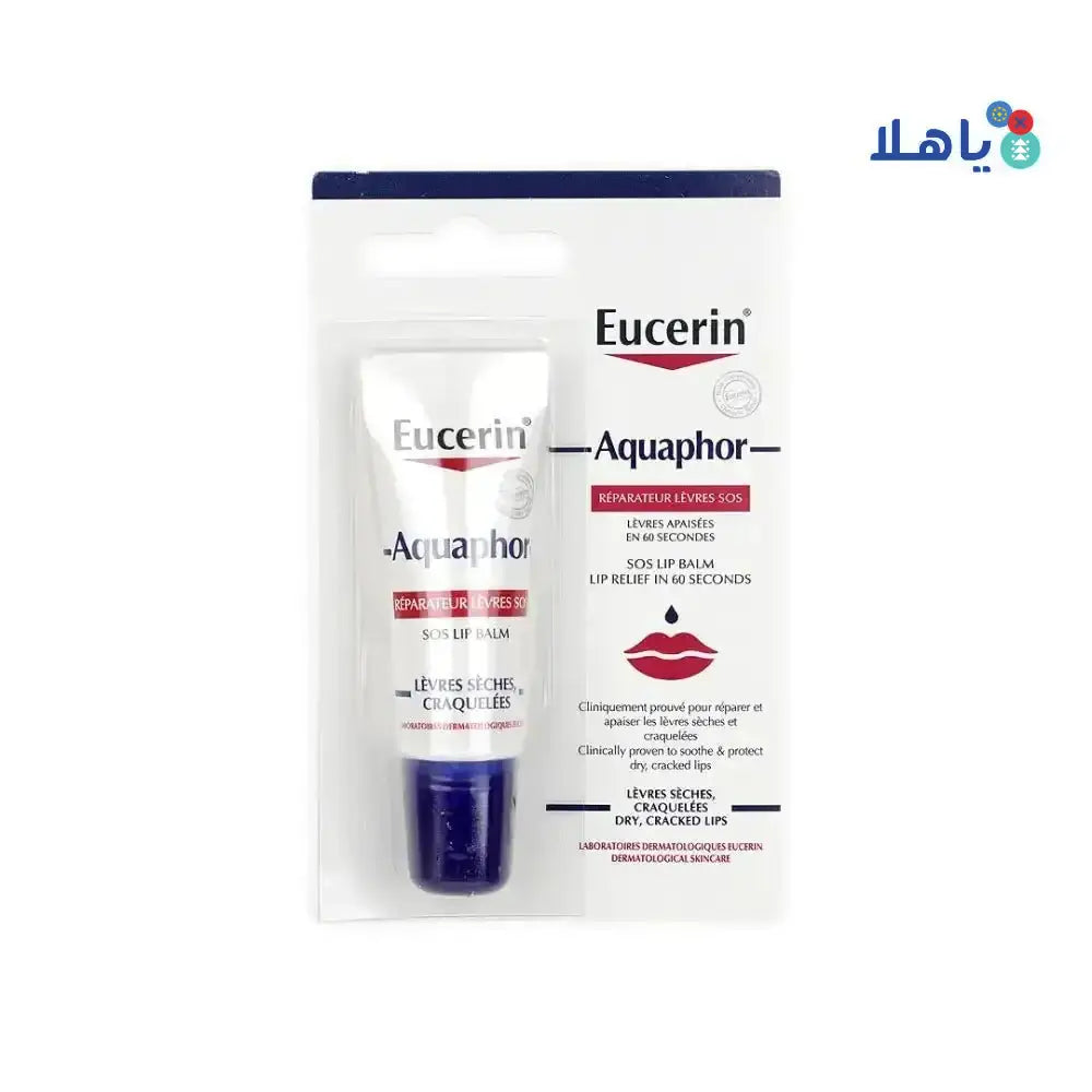 EUCERIN - Eucerin Aquaphor Sos Lip Balm 10Ml - Pharmazone - 