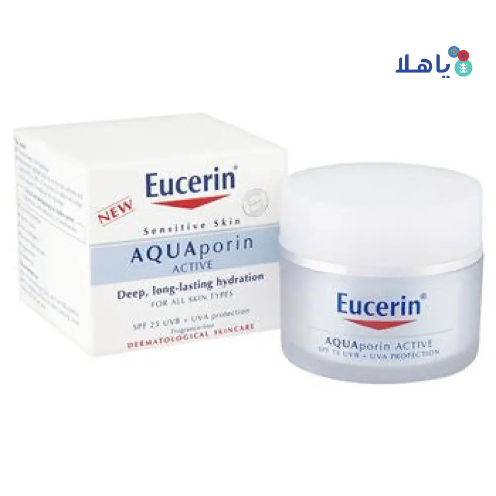 EUCERIN AQUAPORIN ACTIVE SPF25 UVB +UVA CREAM 50ML