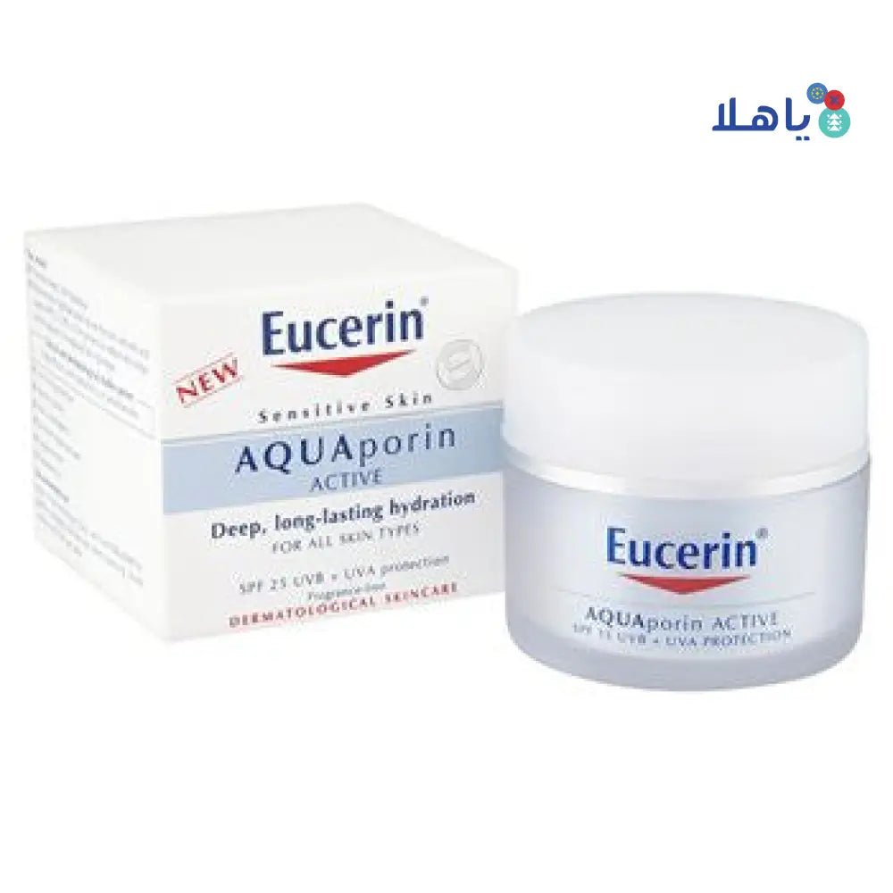 EUCERIN - Eucerin Aquaporin Active SPF25 UVb +UVA Cream 50Ml - Pharmazone - 