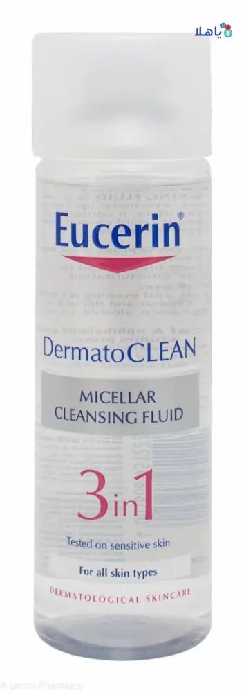 EUCERIN - Eucerin Dermato Clean Micellar Fluid 3 In 1 200Ml - Pharmazone - 