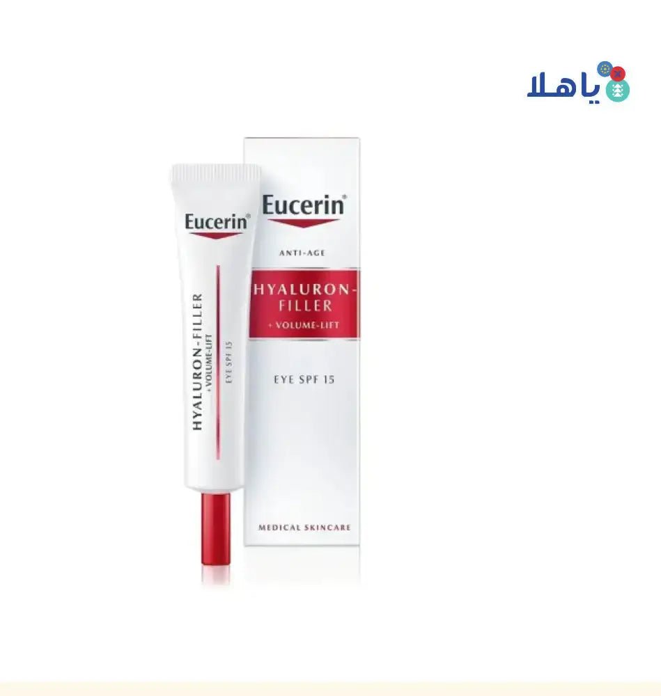 EUCERIN - EUCERIN HYALURON SPF15 EYE CREAM 15ML - Pharmazone - 