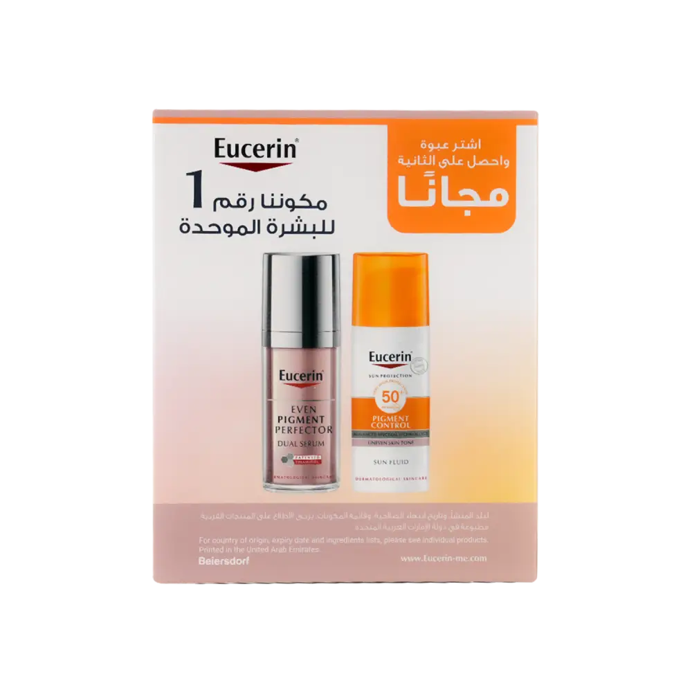 Eucerin Even Pigment Dual Serum 30ml + Sun Fluid 50ml Offer