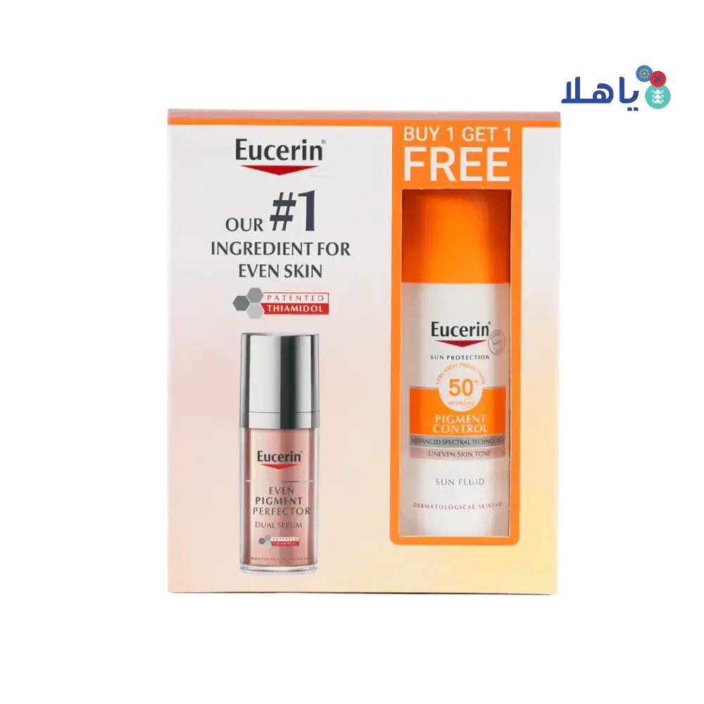 EUCERIN - Eucerin Even Pigment Dual Serum 30ml + Sun Fluid 50ml Offer - Pharmazone - 