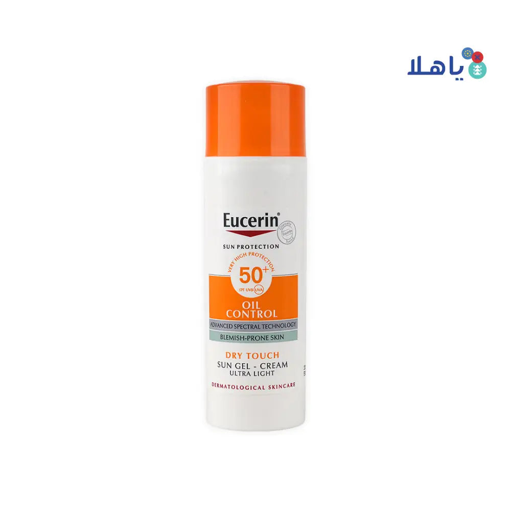 EUCERIN OIL CONTROL SPF50+ SUN GEL-CREAM 50ML-DRY TOUCH