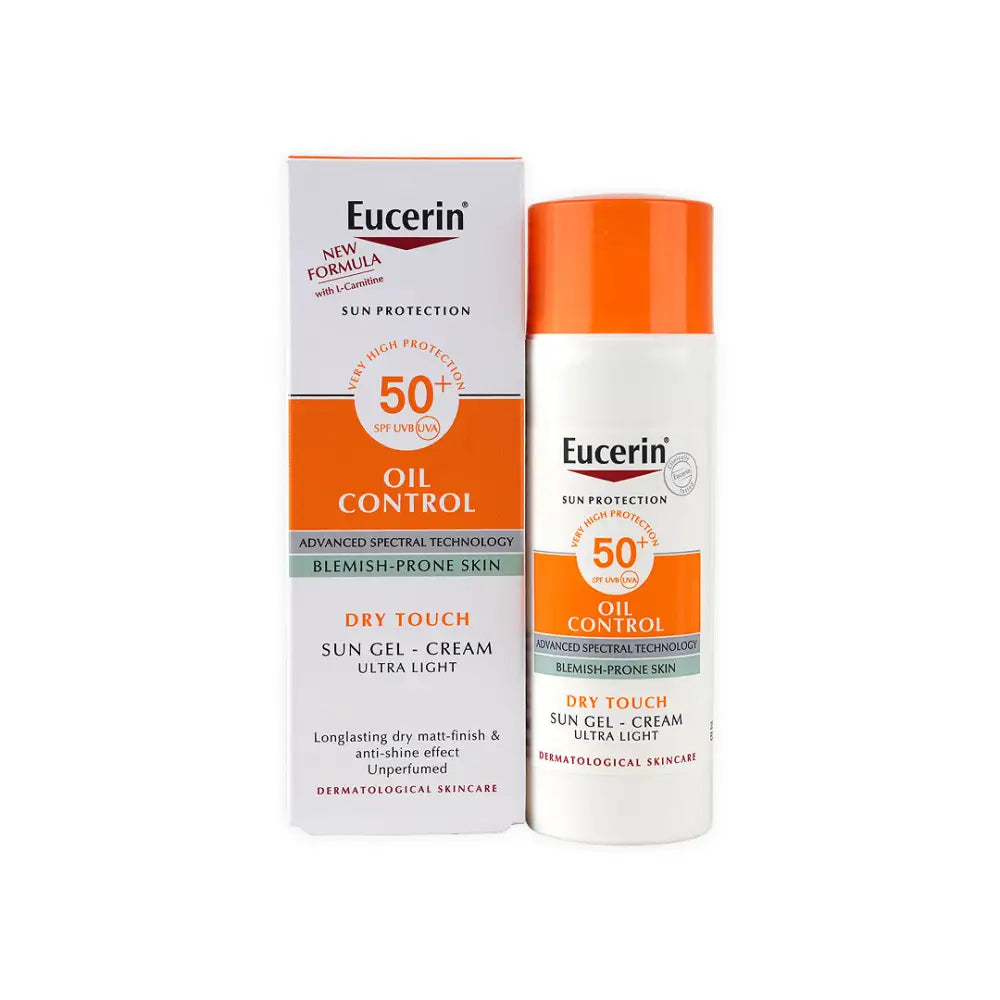 EUCERIN OIL CONTROL SPF50+ SUN GEL-CREAM 50ML-DRY TOUCH