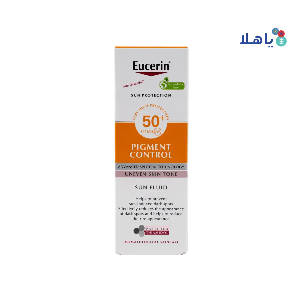 EUCERIN PIGMENT CONTROL  SPF50+ SUN FLUID 50ML - 87997