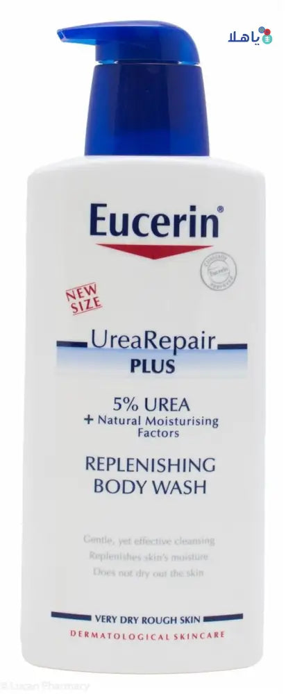 EUCERIN UREA REPAIR  5% BODY WASH 400ML 87975