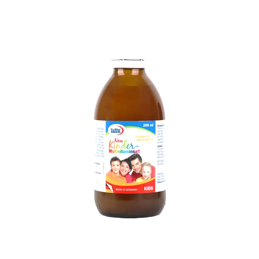 EURO VITAL NEW KINDER MULTI-VITAMIN SYRUP 200ML