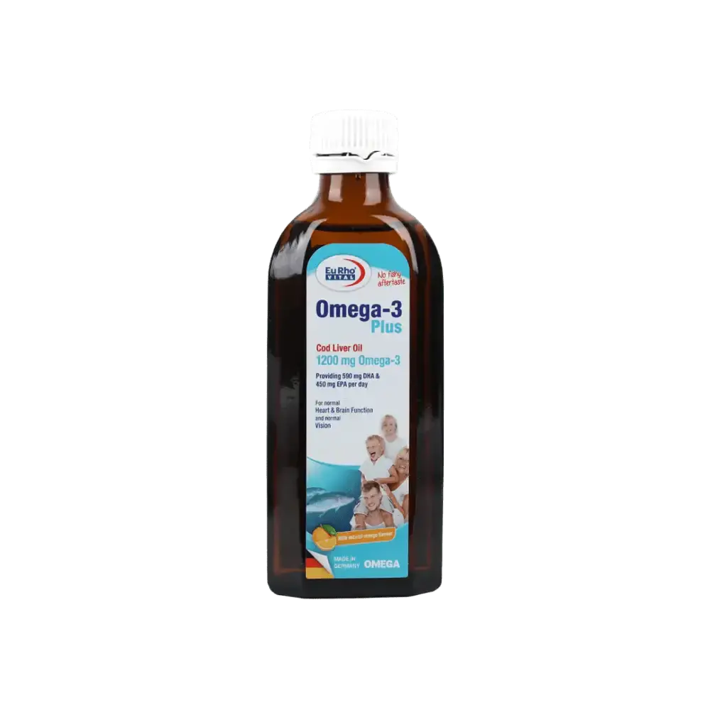 EURO PHARMA - Euro Vital Omega - 3 Plus Syrup 200Ml - Pharmazone - 