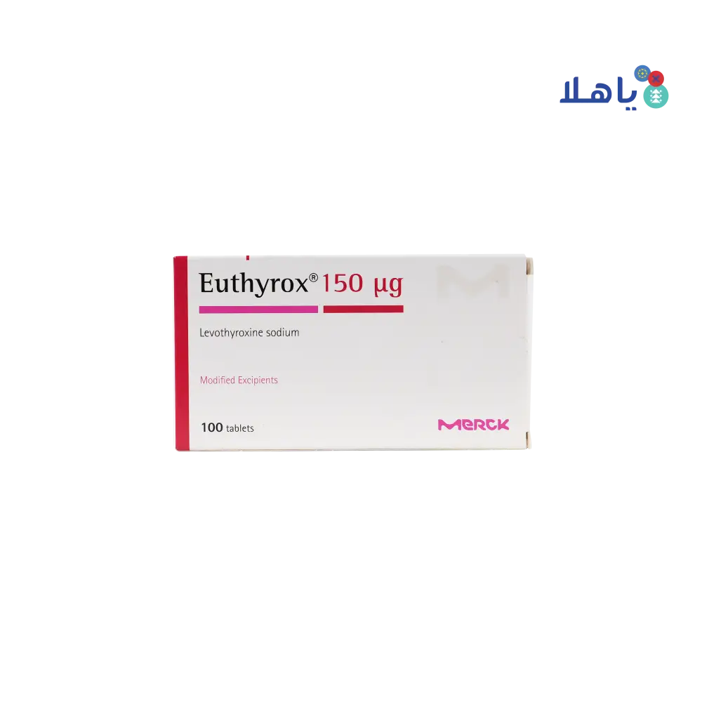 EUTHYROX 150MCG 100 TAB