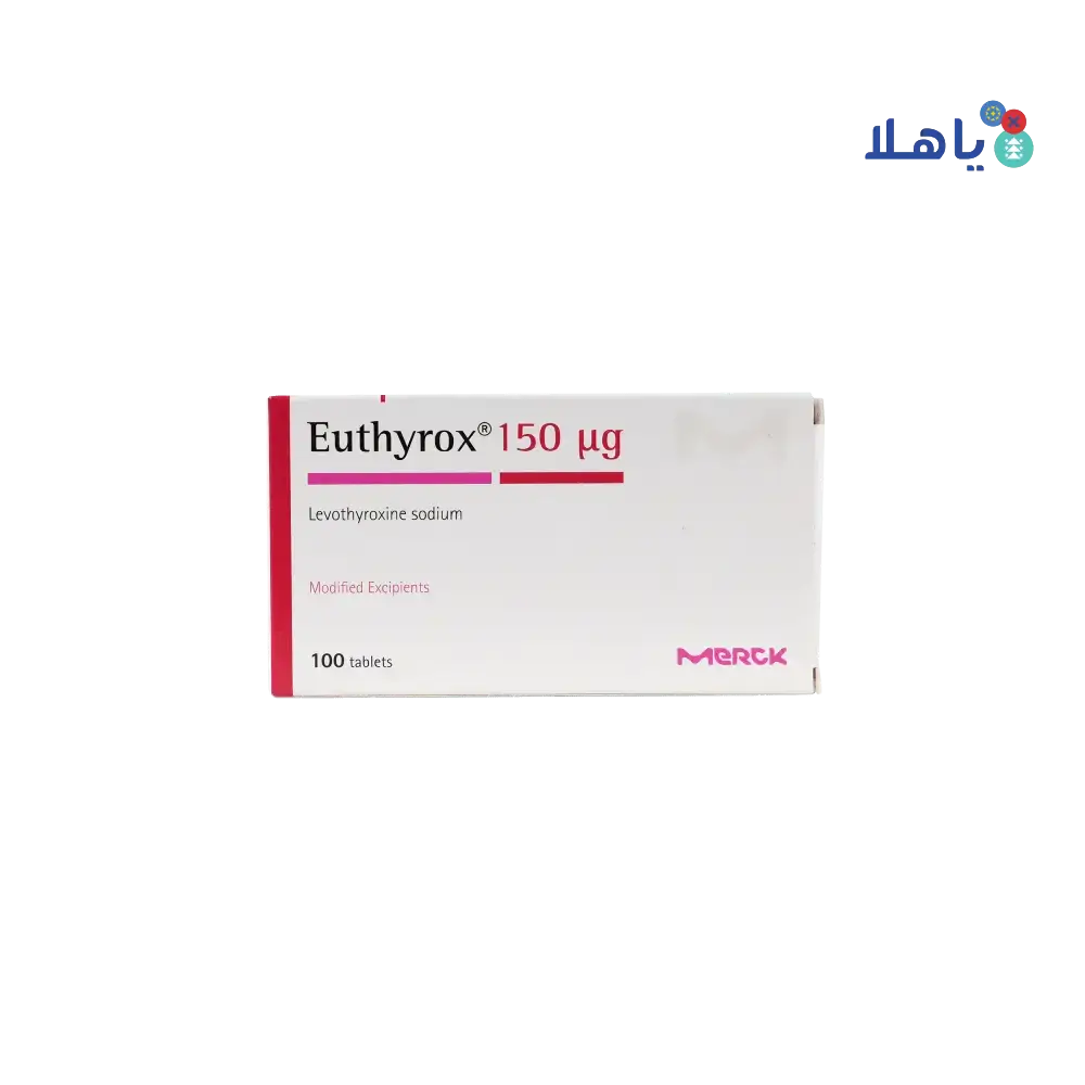 E.MERCK - Euthyrox 150Mcg 100 Tab - Pharmazone - 