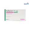 EUTHYROX  25MCG 100 TAB