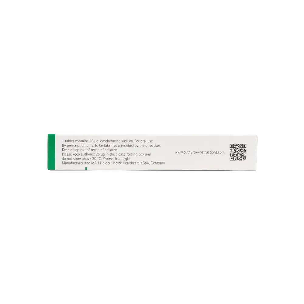 E.MERCK - Euthyrox 25Mcg 100 Tab - Pharmazone - 