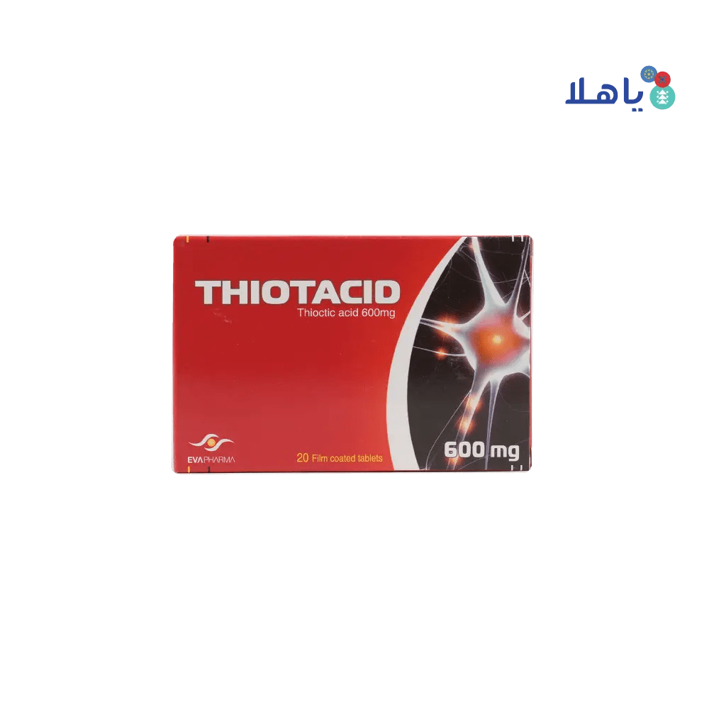 EVA PHARMA - Thiotacid 600Mg 20Tab - Pharmazone - 