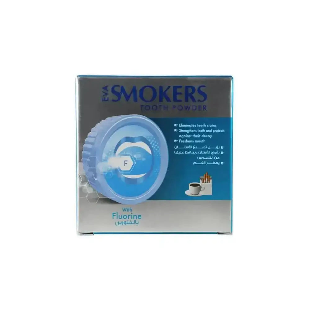 Eva Smokers - Eva Smokers Tooth Powder With Fluorine 40g - Pharmazone - 