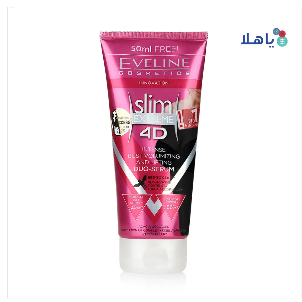 EVELINE 4D SLIM EXTREME MEZO BUST DUO SERUM 200ML