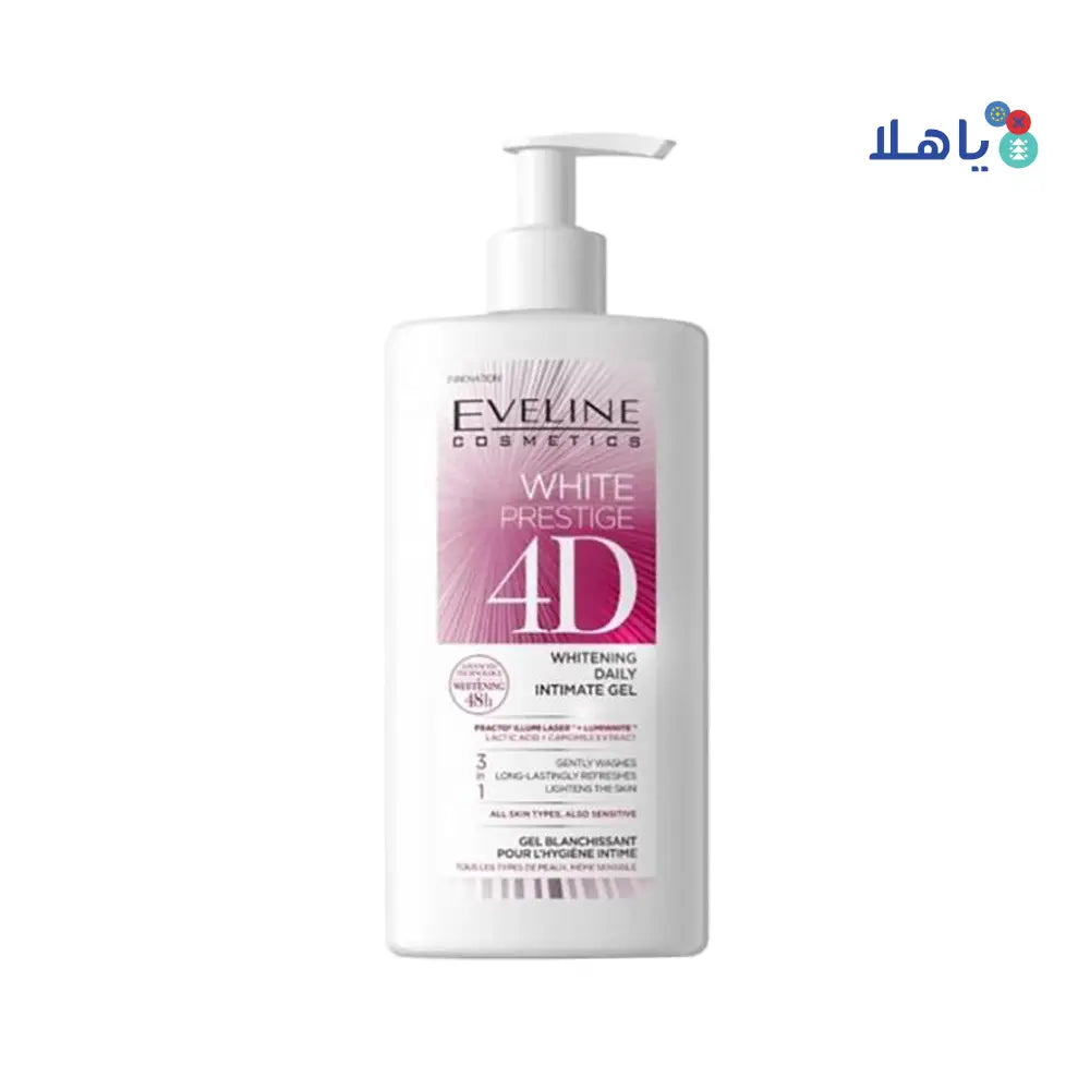 EVELINE 4D WHITENING DAILY INTIMATE GEL 250ML