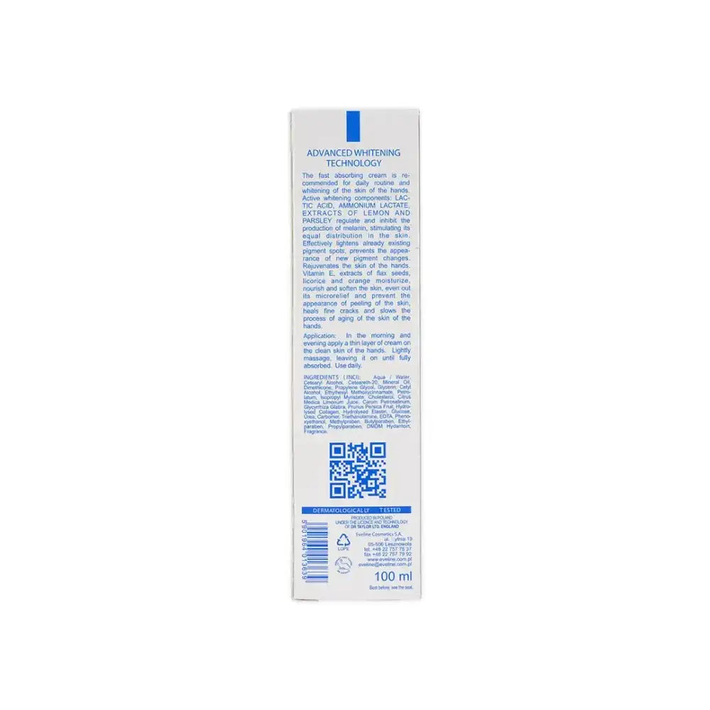 EVELINE - Eveline Double White Hand Cream 100Ml - Pharmazone - 