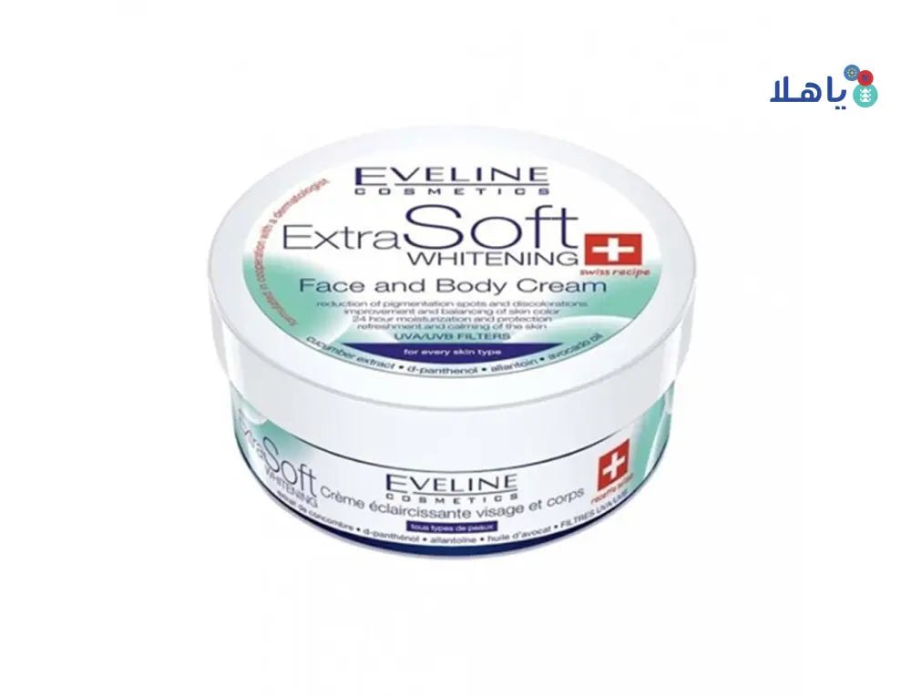 EVELINE - Eveline Extra Soft Whitening Face & Body Cr 200ml - Pharmazone - 