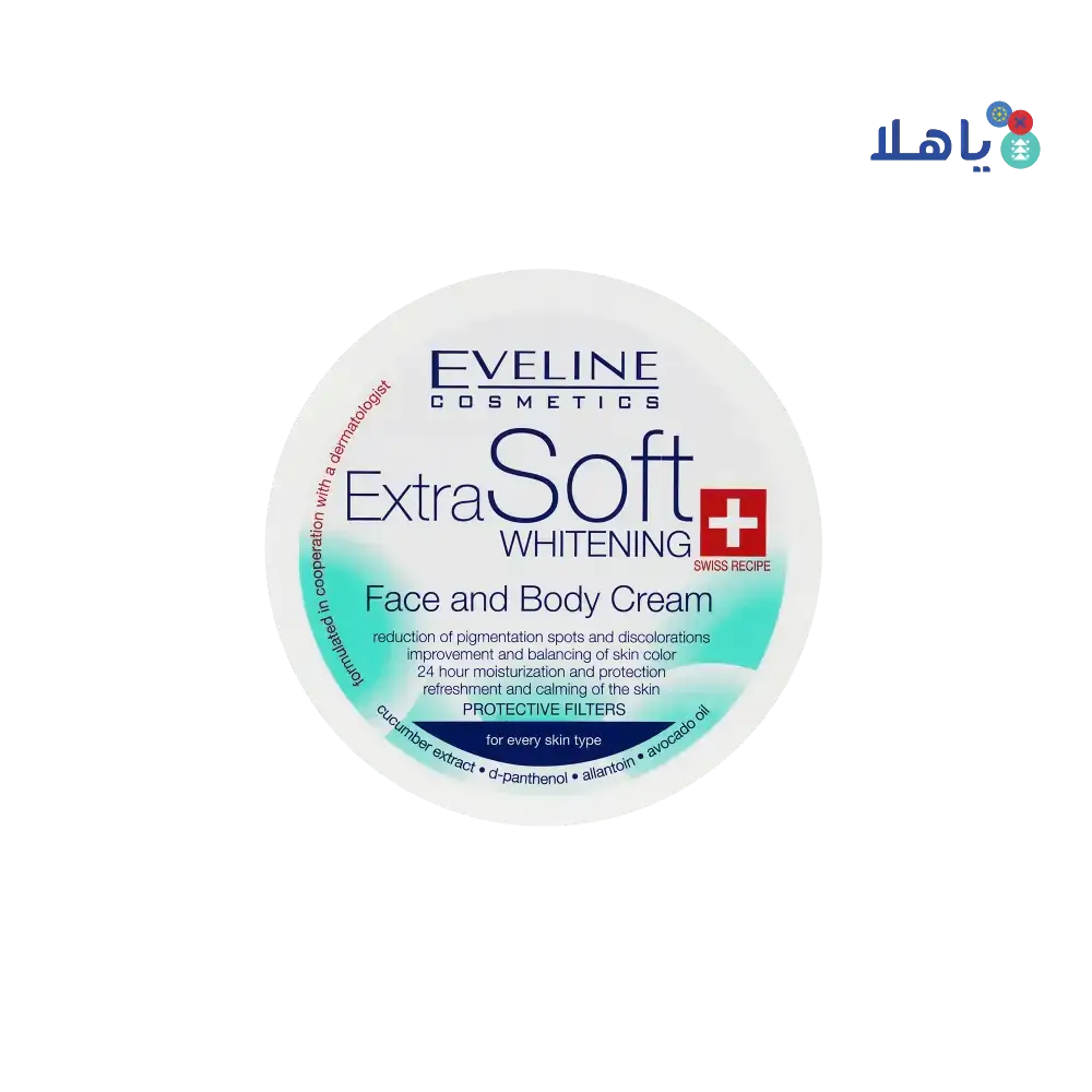 EVELINE - Eveline Extra Soft Whitening Face & Body Cr 175ml - Pharmazone - 