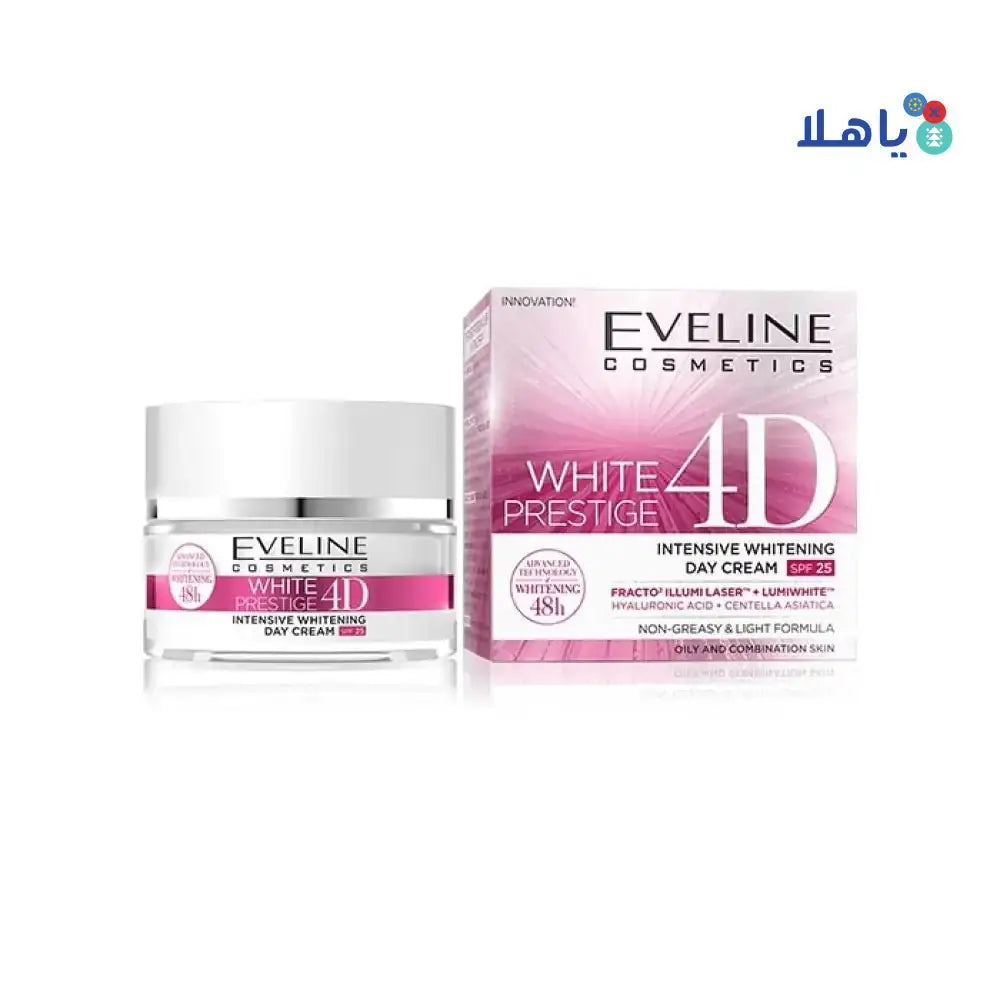 EVELINE - Eveline White Prestige 4D SPF25 Day Cream 50Ml - Pharmazone - 