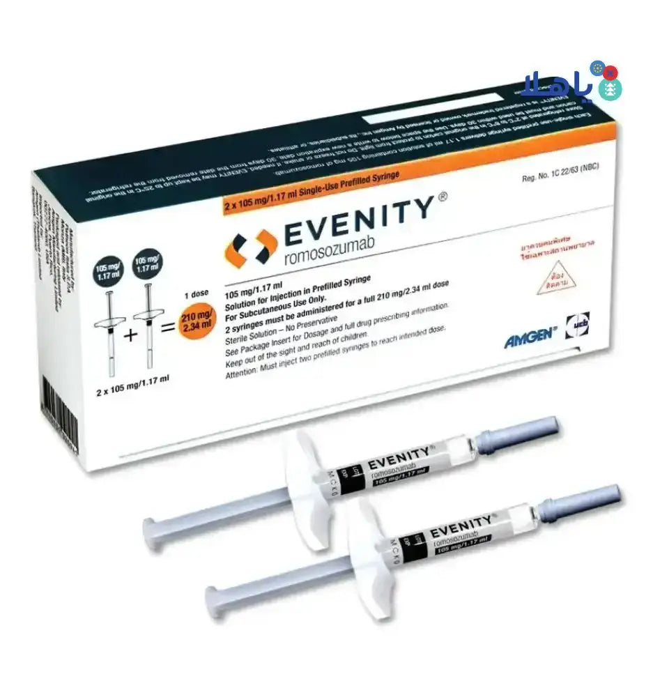 AMGEN - Evenity 105Mg/1.17Ml (90Mg/ml) 2 Injection - Pharmazone - 