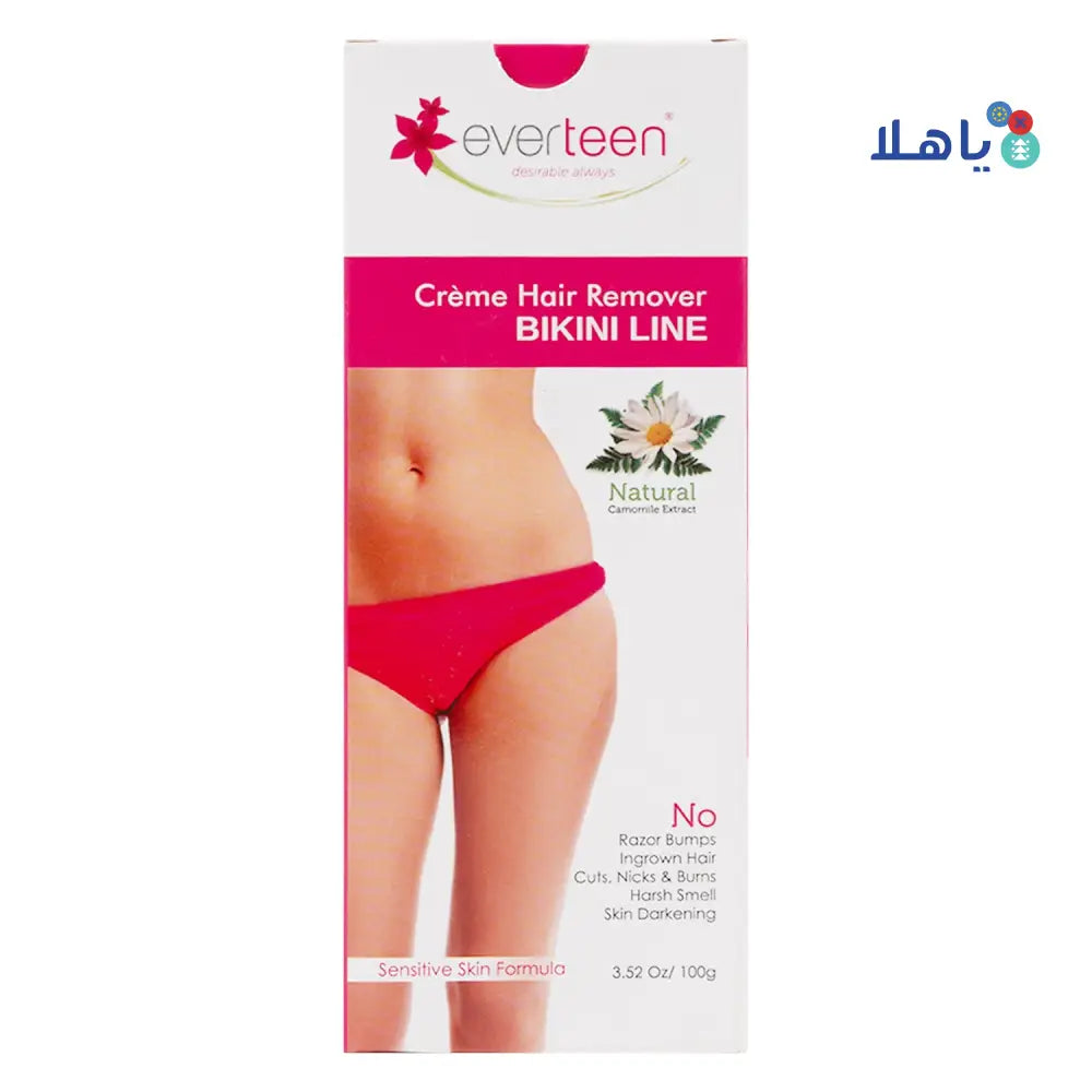 Everteen Bikini Line Hair Remover 100gr - Natural