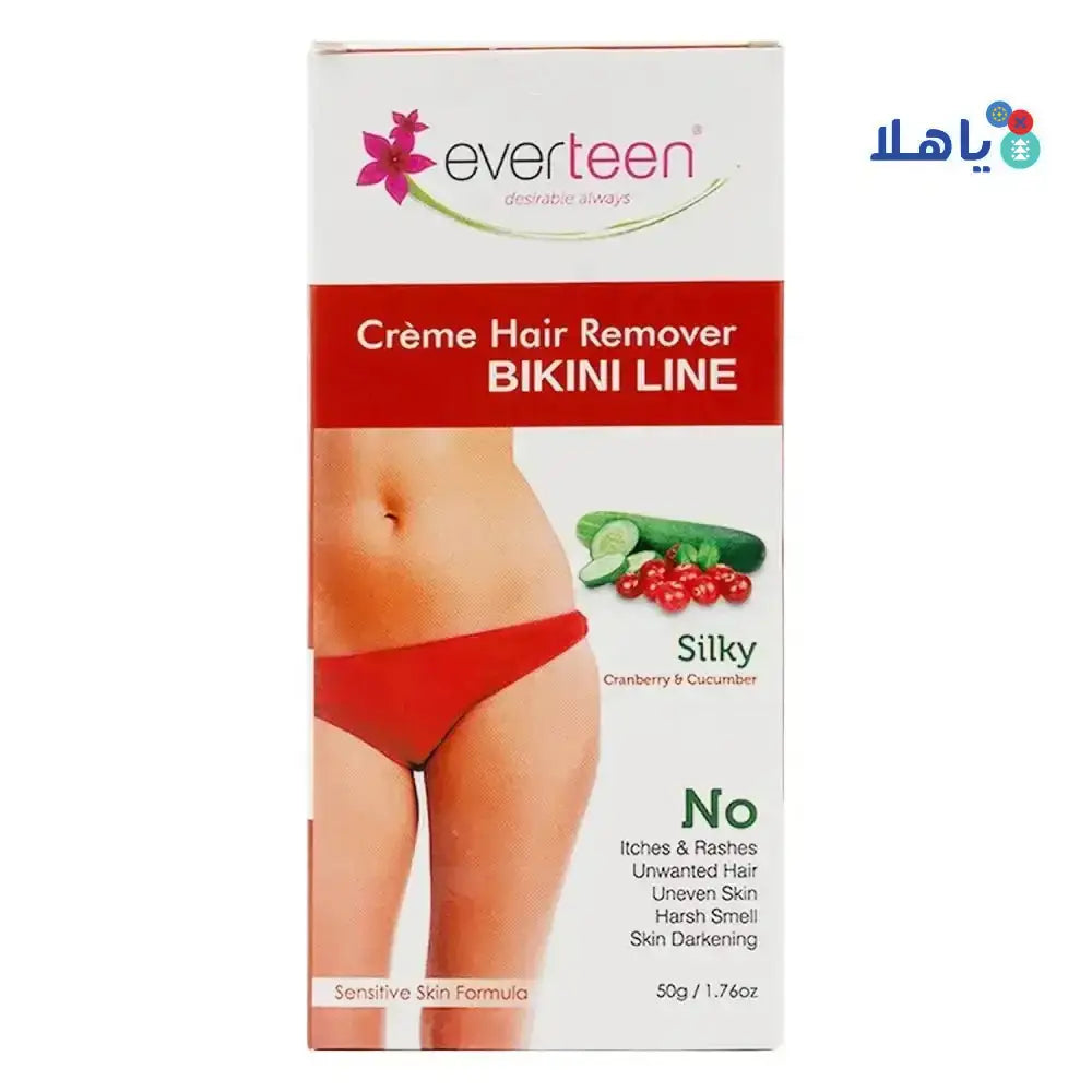 Everteen - Everteen Bikini Line Hair Remover 50Gr - Silky - Pharmazone - 