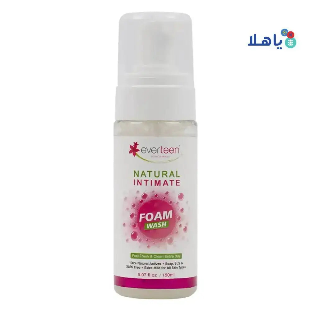 Everteen - Everteen Natural Intimate Foam Wash 150ml - Pharmazone - 