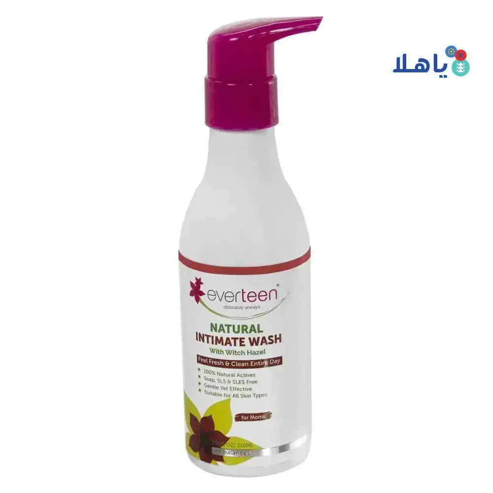 Everteen - Everteen Natural Intimate Wash Witch Hazel 210Ml - Pharmazone - 