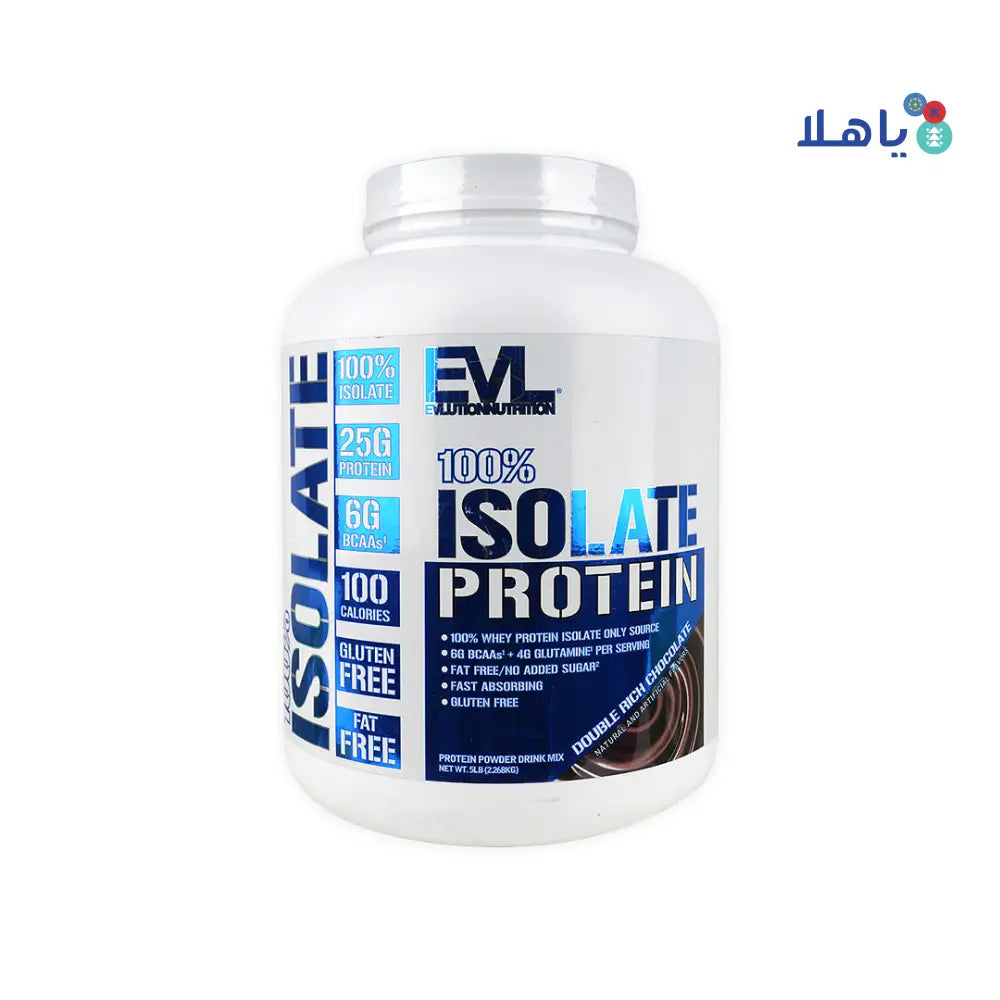 Evl Isolate Protein Double Rich Chocolate 2.268Kg