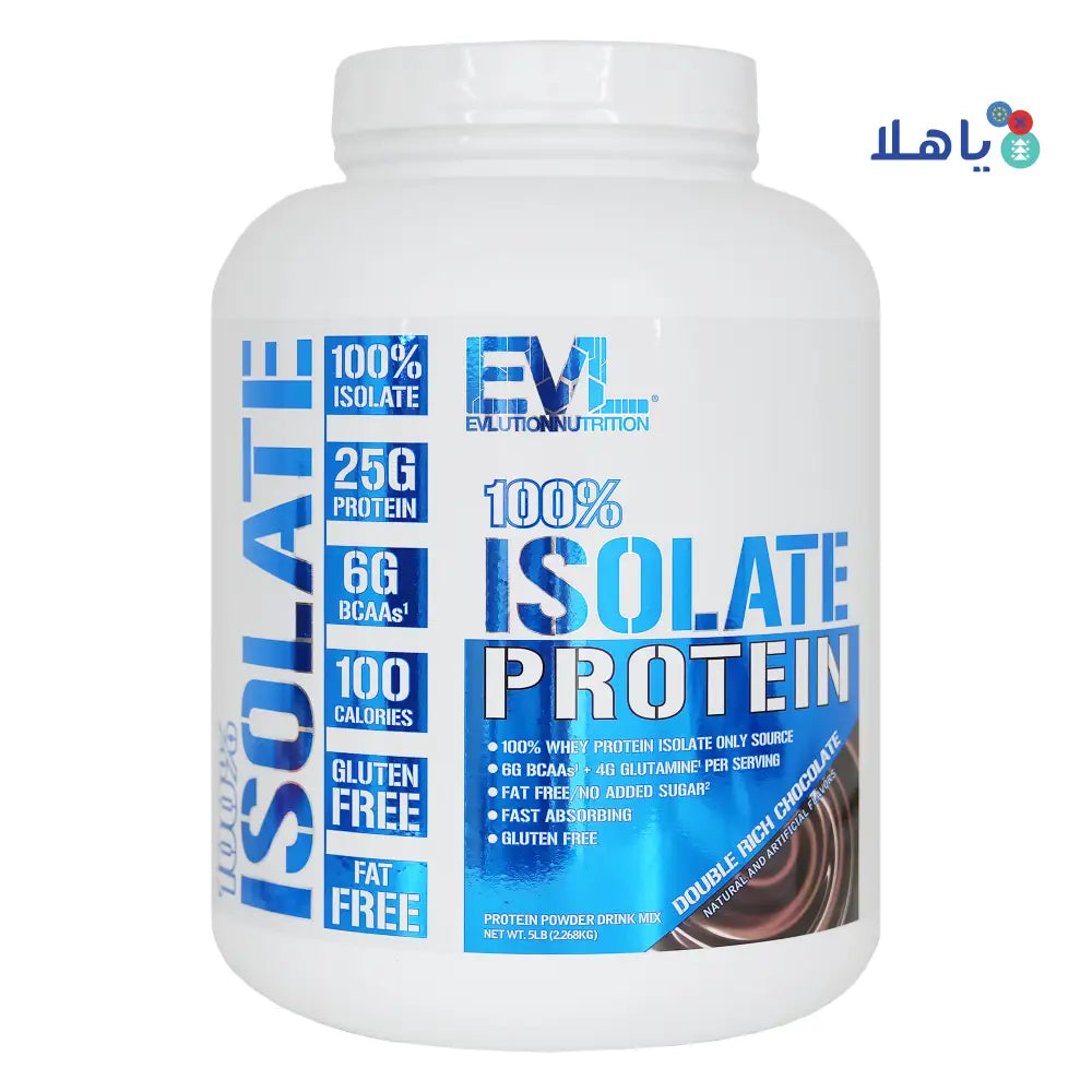 Evl Isolate Protein Double Rich Chocolate 2.268Kg