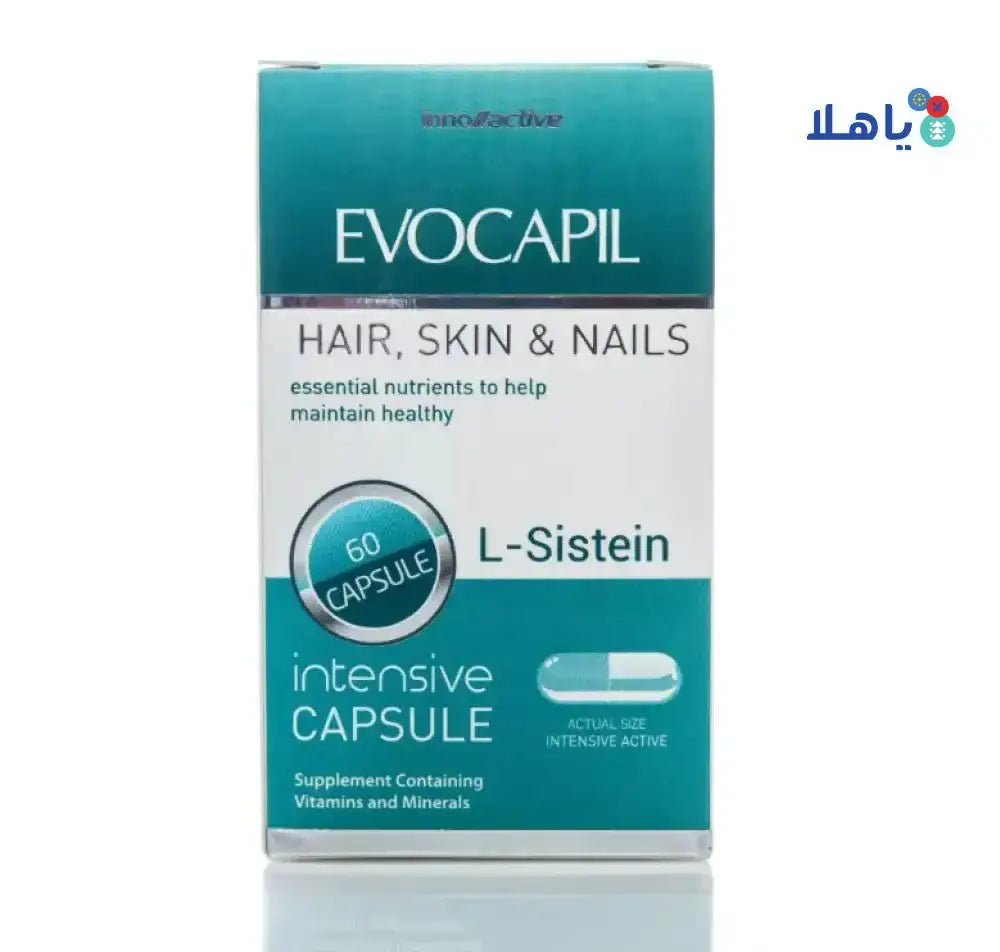 EVOCAPIL - Evocapil Hair Skin & Nails 60 Capsule - Pharmazone - 