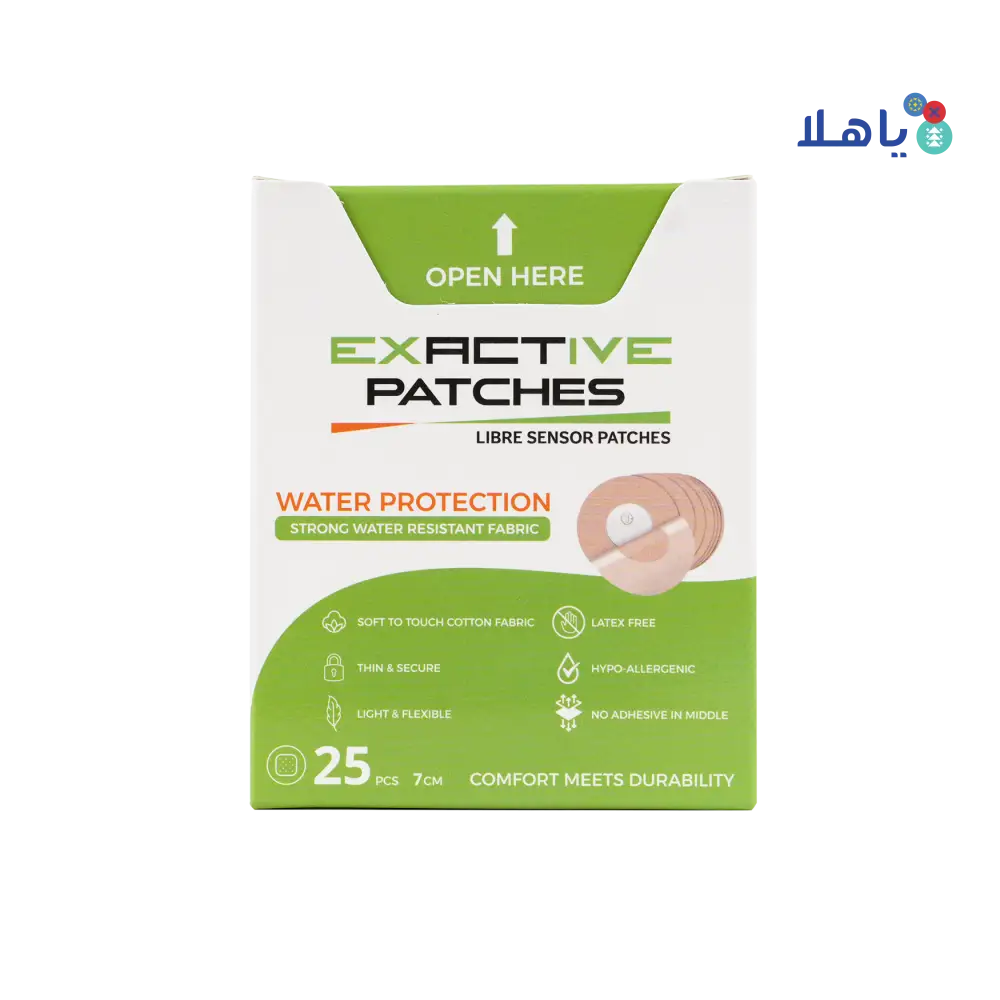 Exactive Libre Sensor 2 waterproof Patches 7cm 25pcs