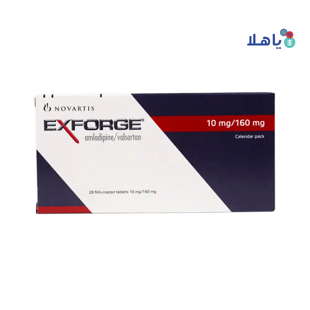 NOVARTIS PHARMA - Exforge 10Mg/160Mg 28Tab - Pharmazone - 