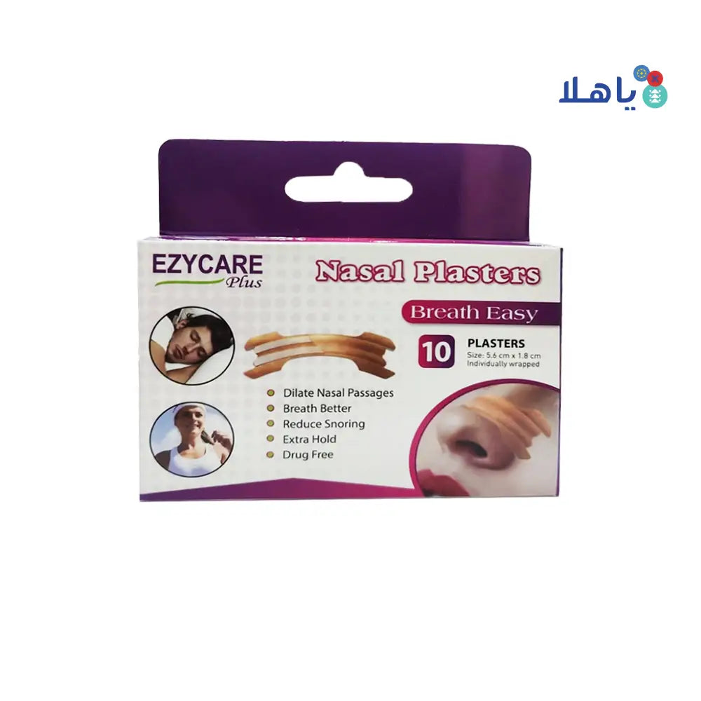 EZYCARE PLUS NASAL PLASTERS 10PCS 80405