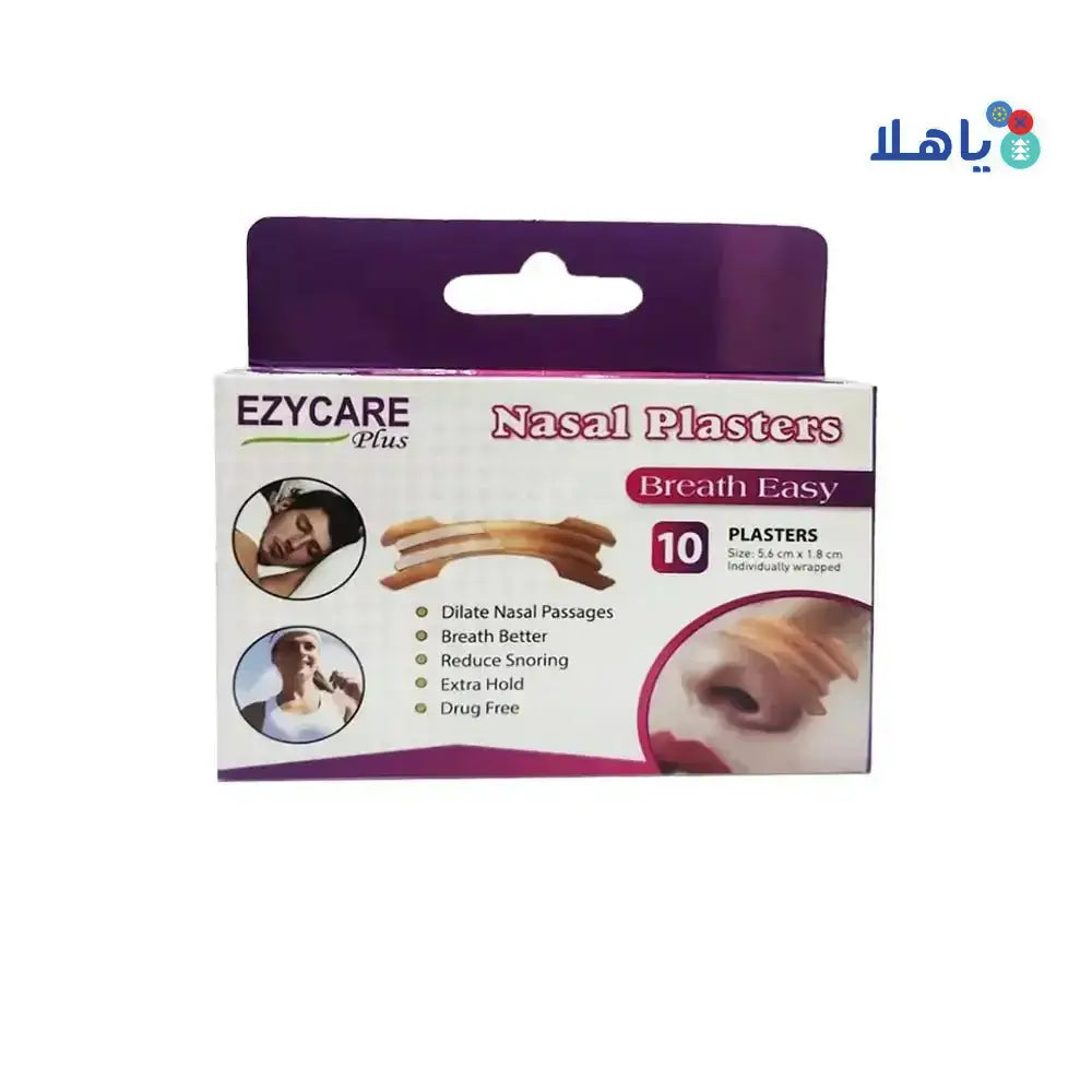 Ezycare Plus - EZYCARE PLUS NASAL PLASTERS 10PCS 80405 - Pharmazone - 