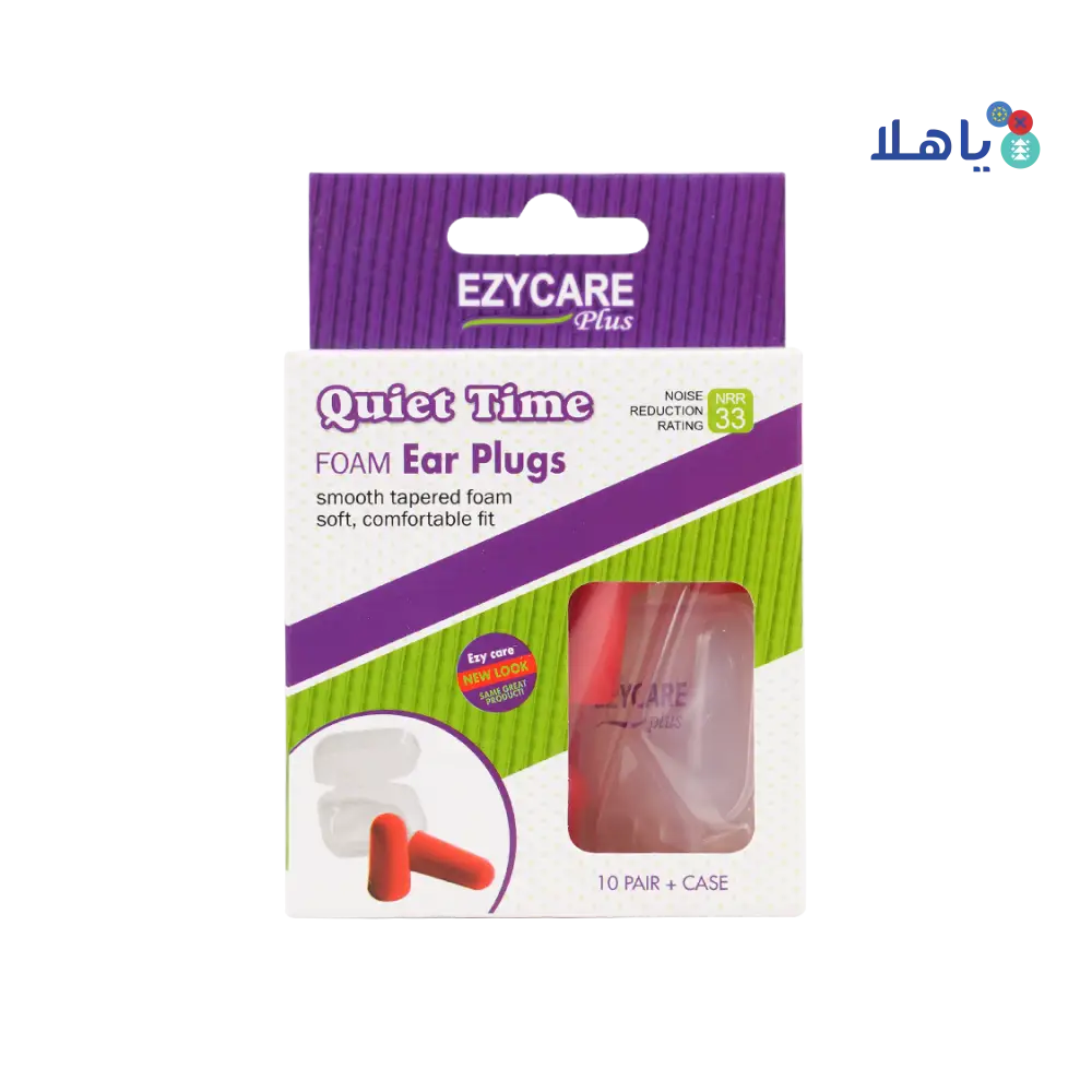 EZYCARE PLUS SUPER SLEEP EAR PLUGS 5 PAIRS -10264