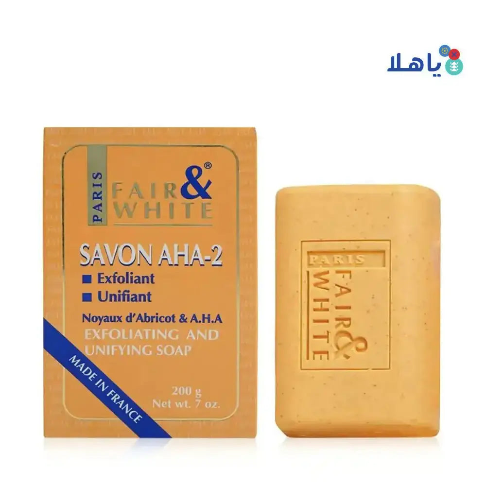 F&W - Fair And White Aha - 2 Yellow Soap 200Gr - Pharmazone - 