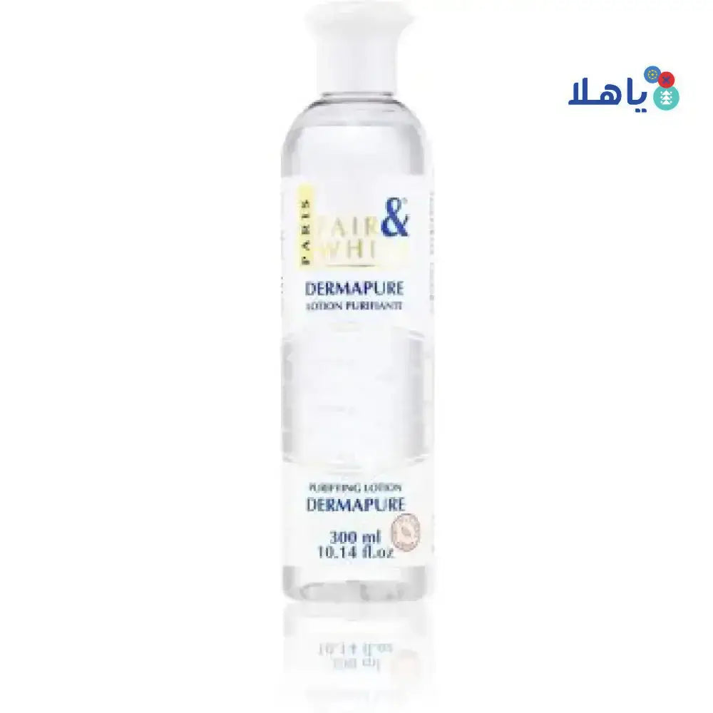 F&W - FAIR AND WHITE DERMAPURE PURIFYING LOTION 300 ML - Pharmazone - 