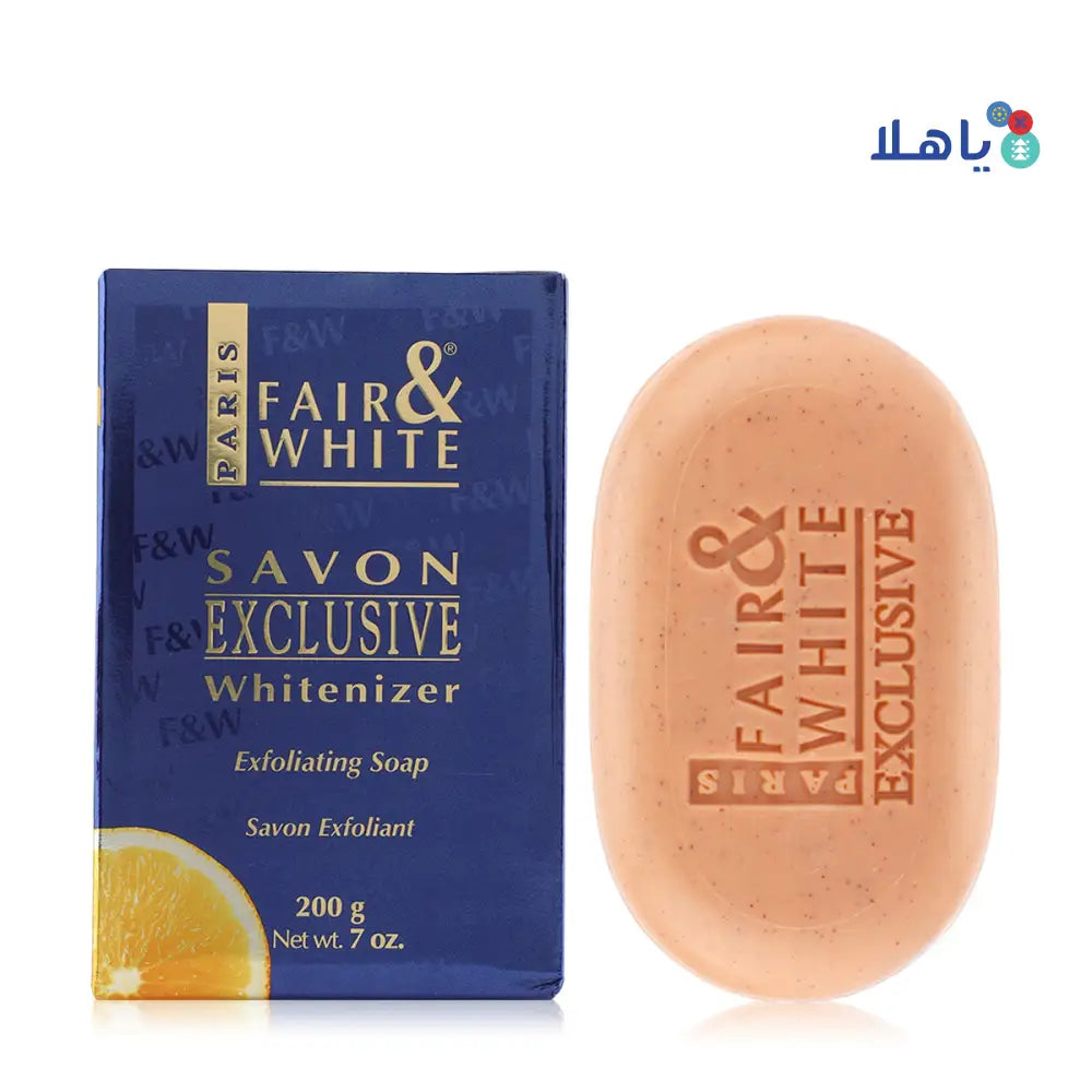 FAIR AND WHITE EXFOLIATING SOAP W/ VIT C 200GR