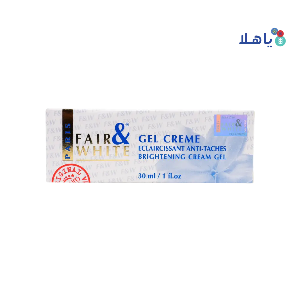 FAIR AND WHITE GEL CREAM BLEACHING 30ML