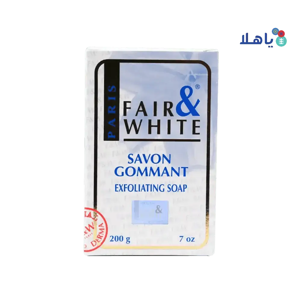 F&W - Fair And White Gommant Soap White 200Gr - Pharmazone - 