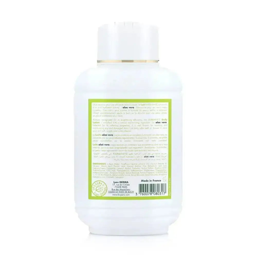 F&W - Fair And White Lait Aloe Vera Body Lotion 485ml - Pharmazone - 