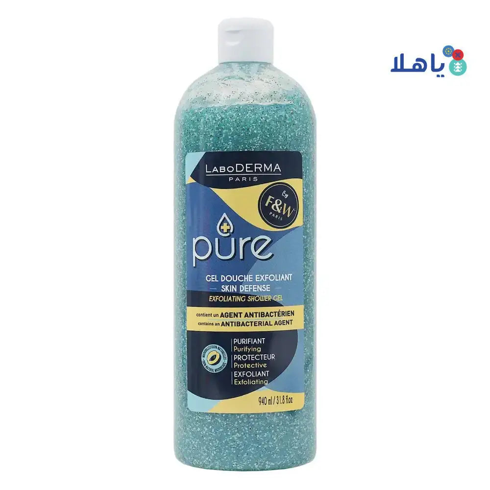 F&W - Fair And White Pure Exfoliating Shower Gel Scrub 940ml - Pharmazone - 