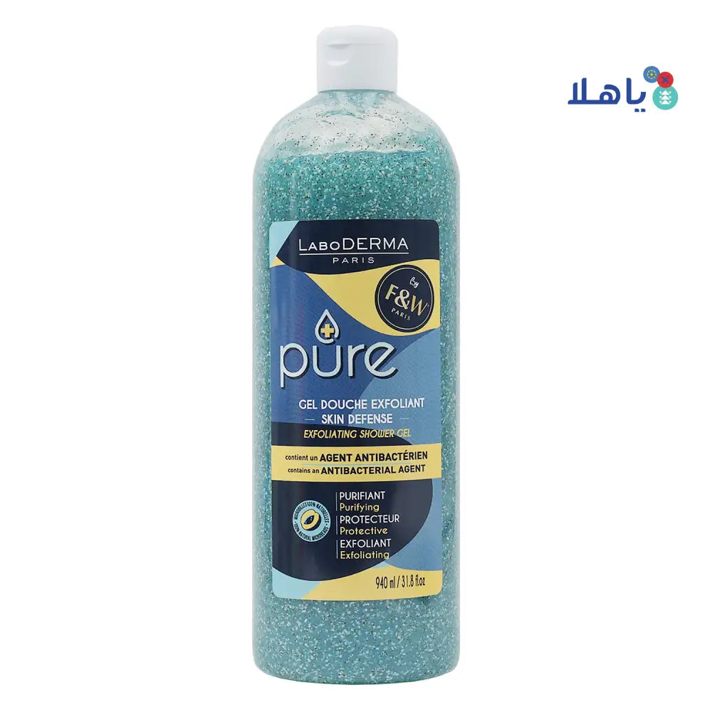 Fair And White Pure Exfoliating Shower Gel Scrub 940ml