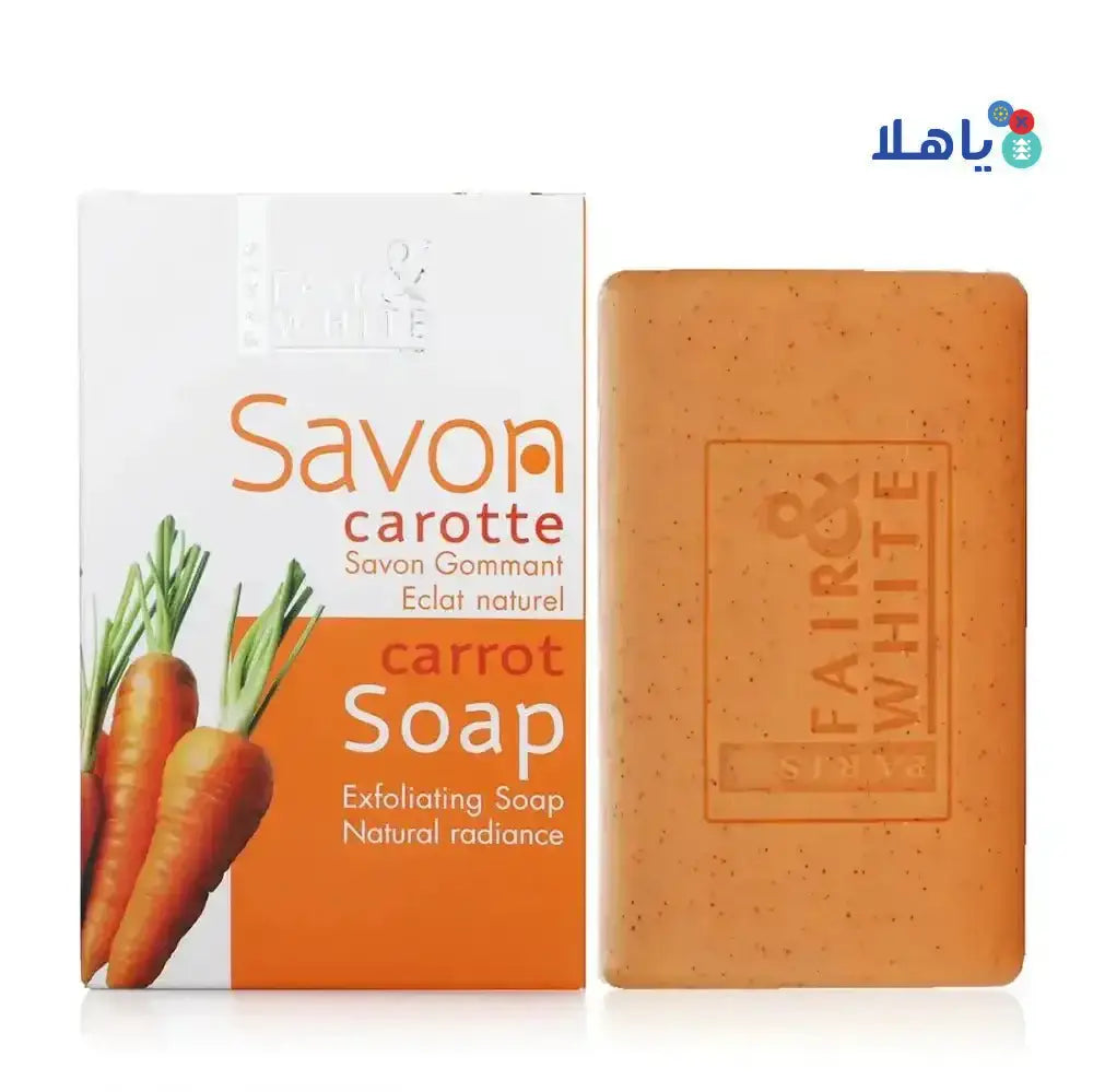 F&W - Fair And White Savin Carotte Soap 200G - Pharmazone - 