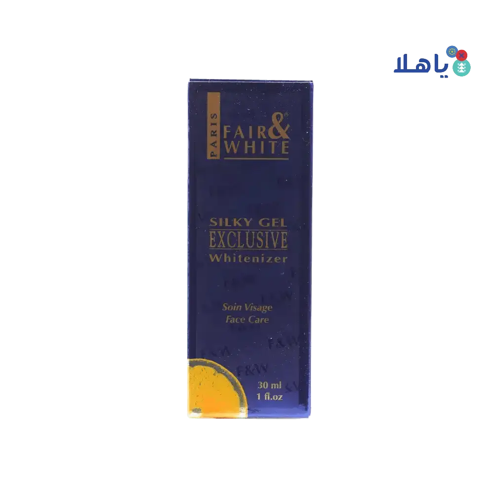 F&W - Fair And White Silky Gel 30 Ml - Pharmazone - 